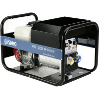 Сварочный генератор SDMO Weldarc VX200/4H успешно применяется в бытовой и строительной сфере для организации электроснабжения или соединения металлических заготовок методом сварки ММА. Благодаря мощному двигателю Honda OHV агрегат вырабатывает 4 кВт энер