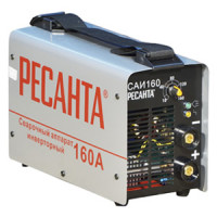 Инверторный сварочный аппарат Ресанта САИ 160 предназначен для использования в ручной дуговой сварке штучными электродами с покрытием. <br />
<br />
Высокопроизводительный, бесшумный, компактный и легкий аппарат выдает высокое качество сварных швов. <br 