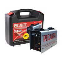 Инверторный сварочный аппарат Ресанта САИ 220 применяется в ручной дуговой сварке штучными электродами с покрытием, имеет малый вес и компактные габаритные размеры. <br />
<br />
Аппарат защищен от перегрева. <br />
Сварочный ток регулируется от 10 А до 