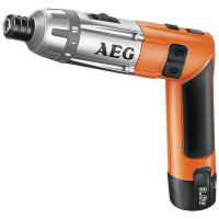 Аккумуляторная отвертка AEG SE 3.6 Li 413165 сконструирована для простого сверления и закручивания шурупов в местах, не обеспеченных электропитанием, удобна для работы в труднодоступных местах (сборка мебели, компьютеров и т.п.) <br />
<br />
В зависимос