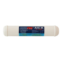 Постфильтр AQUAPRO AIC-2К<br />
Длина, мм	260<br />
Диаметр, мм:	50<br />
Количество в упаковке	25<br />
Вид инструмента	Постфильтр с KDF, резьбовое соединение.