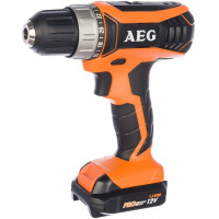 Аккумуляторная дрель-шуруповерт AEG BS12G3LI-152C 4935451090 используется при строительных, слесарно-монтажных работах. Помогает быстро высверливать отверстия нужного диаметра как на деревянной, так и металлической поверхности, быстро вкручивать или извл
