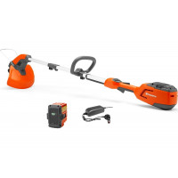 Аккумуляторный триммер Husqvarna 115iL + АКБ и ЗУ 9670988-02 - мобильный инструмент для подравнивания газонной травы.<br />
<br />
Оснащен функцией экономии ресурса аккумулятора.<br />
<br />
Телескопический вал позволяет отрегулировать триммер под рост 