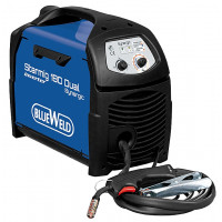 Инверторный полуавтомат BlueWeld STARMIG 180 DUAL SYNERGIC<br />
Предназначен для профессионального использования для сварки стали, нержавеющей стали, алюминия.<br />
<br />
Особенности:<br />
Инверторный аппарат с микропроцессорным управлением<br />
Све