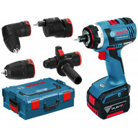 Преимущества: GSR 14,4 V-EC FC2 Professional:<br />
Система Bosch FlexiClick «5-в-1»: оптимальное решение любой задачи.<br />
<br />
- Максимальная гибкость в работе — с зажимом для бит, с угловой и эксцентриковой насадками, со сверлильным патроном-насад