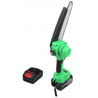 Пила цепная аккумуляторная Zitrek GreenSaw 12 (12В, 1,5Ач Li-ion аккум. 2шт, ЗУ) незаменима при работе в мастерской или в саду для распиливания различных материалов. Предназначена для пропилов в древесине и пластмассе. Инструмент работает от литий-ионног