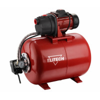 ELITECH САВ 1000Ч/50 - насосная станция, предназначена для автоматического водоснабжения потребителей от источника воды до водоразборного узла, а также увеличения давления в действующей системе водоснабжения.<br />
<br />
Особенности:<br />
Помпа выполне