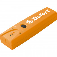 Мультитестер DEFORT DMM-20 98293562 облегчает ремонт квартиры или дачи. При помощи устройства пользователь определяет, где в стенах проложены провода под напряжением и находятся деревянные перекрытия. Это позволяет дробить стены без повреждения скрытой п