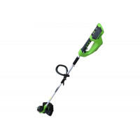 риммер аккумуляторный G-MAX 40V GREENWORKS G40LT30 - это отличная замена электро или бензиновому триммеру, он легко справится с высокой травой и даже с небольшим кустарником. Его основное применение - подрезка травы в труднодоступных местах, где обычная 