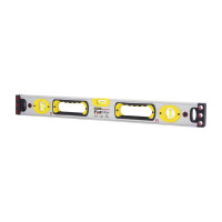 Магнитный уровень 60 см Stanley FATMAX LEVEL 1-43-525 представляет собой специальный ручной инструмент, обладающий высокой точностью пузырьковых ампул. С помощью уровня можно легко и быстро справиться с определением отклонений необходимых плоскостей. Инс