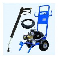 Гидродинамическая установка высокого давления C-TECH NEXT BM1914 в комплекте (190 бар, 14 л/мин, 4 кВт) NBM1914ET1E4BP2FMT-10-SPG60