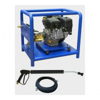 Бензиновая мойка высокого давления C-TECH (160 бар, до 10 л/мин, 7 лс) в комплекте для ручной мойки ВМ1610FS2S1BP2FMT-10-SPG6