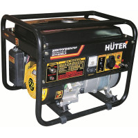 Бензиновый генератор Huter DY4000LX - электростартер используется в местах с отсутствием стационарной электросети для питания приборов и инструментов. Предусмотрены ручной и электрический запуск. При коротком замыкании подача тока отключается автоматичес