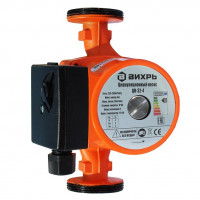 Циркуляционный насос ЦН-32-4 имеет основание из чугуна. <br />
Конструкция привода сделана по схеме «мокрый ротор», герметичная гильза изолирует привод от стартера. <br />
Такой тип сборки снижает уровень шума. <br />
Установка скорости нужного уровня по