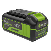 Аккумулятор 5 А*ч Greenworks High Power G24HP5 40V (арт. 2958607) – аккумулятор нового поколения из серии 40V совместим со всеми устройствами соответствующей линейки. Емкость 5 А*ч. Рабочее напряжение: 36V. Фронтальный индикатор с обратной связью.