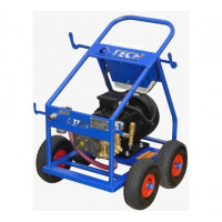 Мойка АВД на ферму производительная NEXT NTR2020 C-TECH (200 бар, до 1200 л/ч, 7.5 кВт) мобильная электрическая