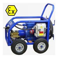 Мойка высокого давления EX взрывозащищенная мобильная 200 бар, до 900 л/ч, 5.5 кВт