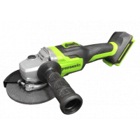 Комплект: Угловая шлифовальная машина, аккумуляторная Greenworks Арт. 3200207UA, 24V,  бесщеточная c 1хАКБ 2 Ач и ЗУ в сумке.<br />
Угловая шлифовальная машина (болгарка) Greenworks 24V (Арт. 3200207) - предназначена резки и шлифования металла. Мощный бе