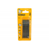 Пилка DeWalt д/лобзика п/дер.HCS 100х68х4.0х60мм T144D,5шт