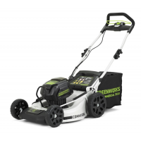 Бесщеточная аккумуляторная газонокосилка GreenWorks GC82LM51K5 2502007UB подходит для коммерческого применения. Обладает функциями мульчирования, бокового выброса и сбора травы в травосборник.<br />
<br />
Модель имеет бесщеточный двигатель DigiPro, кото