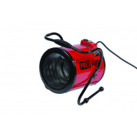 Электровентилятор PRORAB EH 2 способен не только обеспечивать обогрев нежилых помещений, но и осуществлять просушку воздуха, сушку штукатурки, стен, обоев. <br />
Аппарат ориентирован на непрофессиональное использование (длительность непрерывной работы с