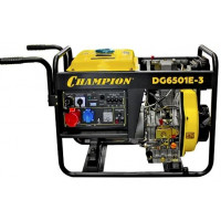 Дизельная трехфазная электростанция CHAMPION DG6501E-3