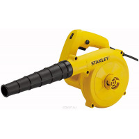 Воздуходув-пылесос Stanley STPT600 отличается небольшим весом и габаритами. Имеет удобную ручку с вынесенными элементами управления. Работает от электрического двигателя мощностью 600 Вт, который разгоняет количество оборотов до 16000 в минуту. Скорость