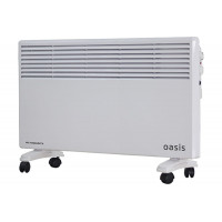 Конвектор OASIS LK-20 - альтернатива батареям водяного отопления. Подходит для любых типов помещений и может использоваться как дополнительный и основной источник обогрева. В работе устройства используется принцип естественной конвекции, это сохраняет ко