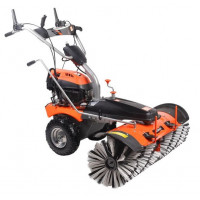 Подметальная машина PATRIOT S 610P 766100011 применяется для расчистки придомовой территории, подъездных дорожек и парковок от сухих листьев, пыли или свежевыпавшего снега. Имеет несколько скоростей движения - 4 вперед + 2 назад, за счет чего облегчено м