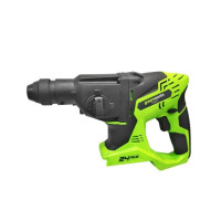 Перфоратор аккумуляторный G24 24V GREENWORKS G24HD – незаменимый помощник в доме при проведении строительных работ. Перфоратор оснащён самым популярным патроном для буров – SDS-Plus. Сила удара 1,8 Дж и работа в режиме сверления и сверления с ударом позв