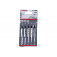 Пилка для лобзика 5 шт. HCS T101 BR Bosch 2.608.630.014