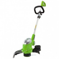Электрический триммер GreenWorks GST5033M Deluxe 21277 предназначен для скашивания мягкой травы и поросли. Имеет наклоняемую режущую часть. Может выполнять функцию кромкореза. На кожухе расположено колесико для удобства в работе. Триммер оснащен катушкой