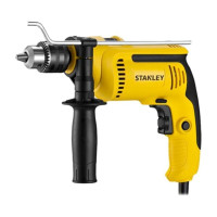 Ударная дрель STANLEY SDH700 используется для сверления отверстий в металле и твердых породах дерева. Корпус выполнен из ударопрочного пластика, что увеличивает срок службы инструмента. Предусмотрено колесико для регулировки оборотов - можно выставить ну