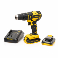 Ударная дрель-шуруповерт Stanley SBH20D2K используется для сверления отверстий в древесине, металле, бетоне. Источником питания является литий-ионный аккумулятор без эффекта памяти и саморазряда.<br />
Бесщеточный двигатель обеспечивает высокую производи