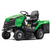 Газонокосилочная машина Caiman Rapido ECO 2WD 107D1C с бензиновым двигателем мощностью 16 л.с. – бюджетная модель из серии Rapido, которая предназначена для стрижки травы на больших площадях со сбором ее в бункер емкостью 300 л.<br />
<br />
Одноцилиндро